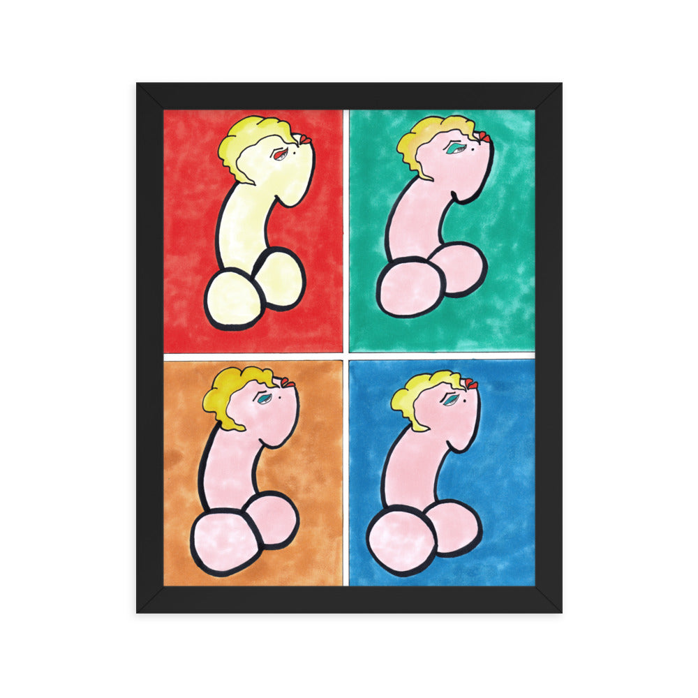 "Marilyn" framed poster