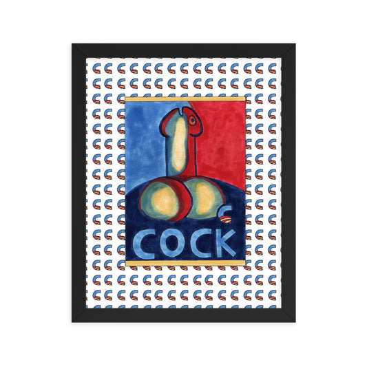 "Hope" framed poster