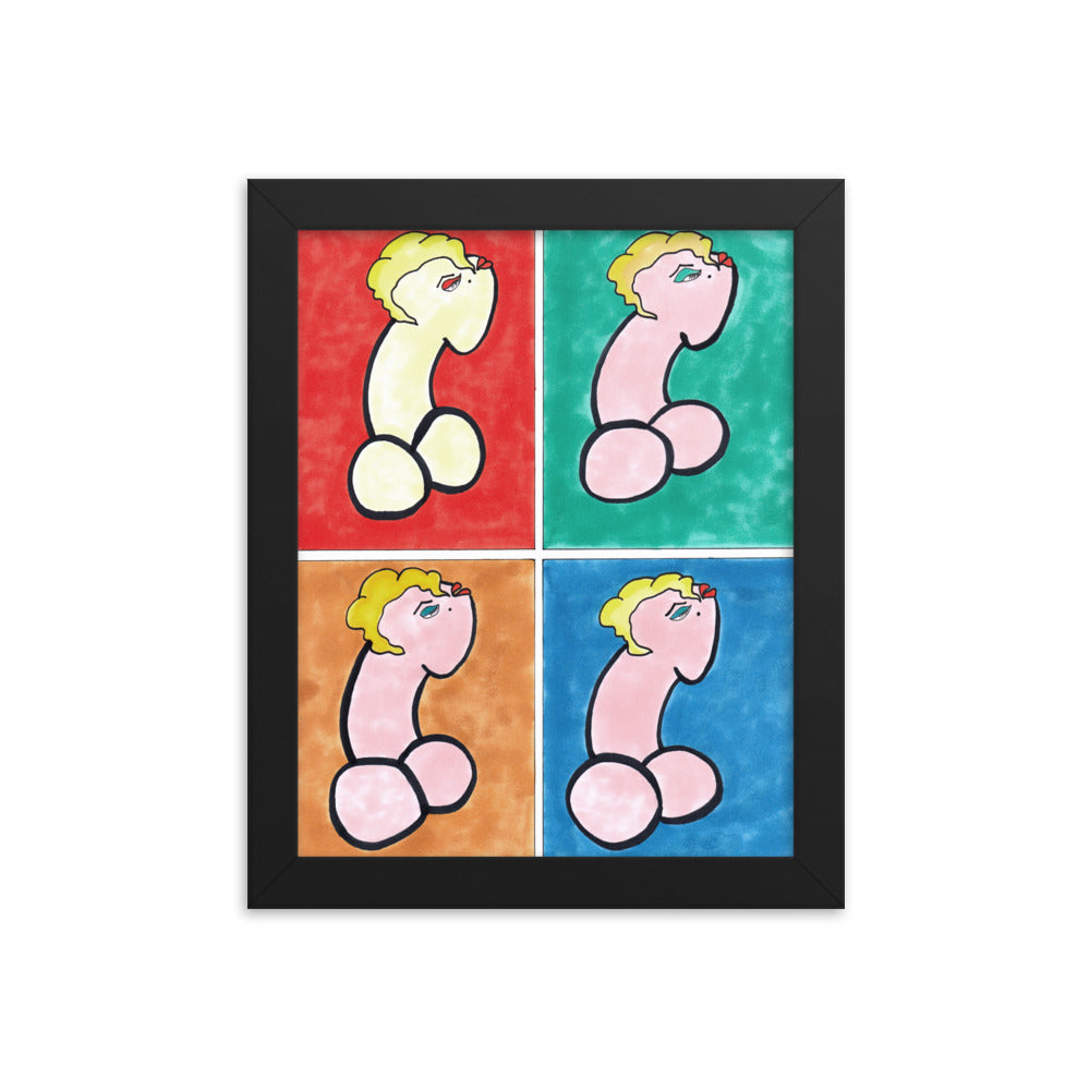 "Marilyn" framed poster