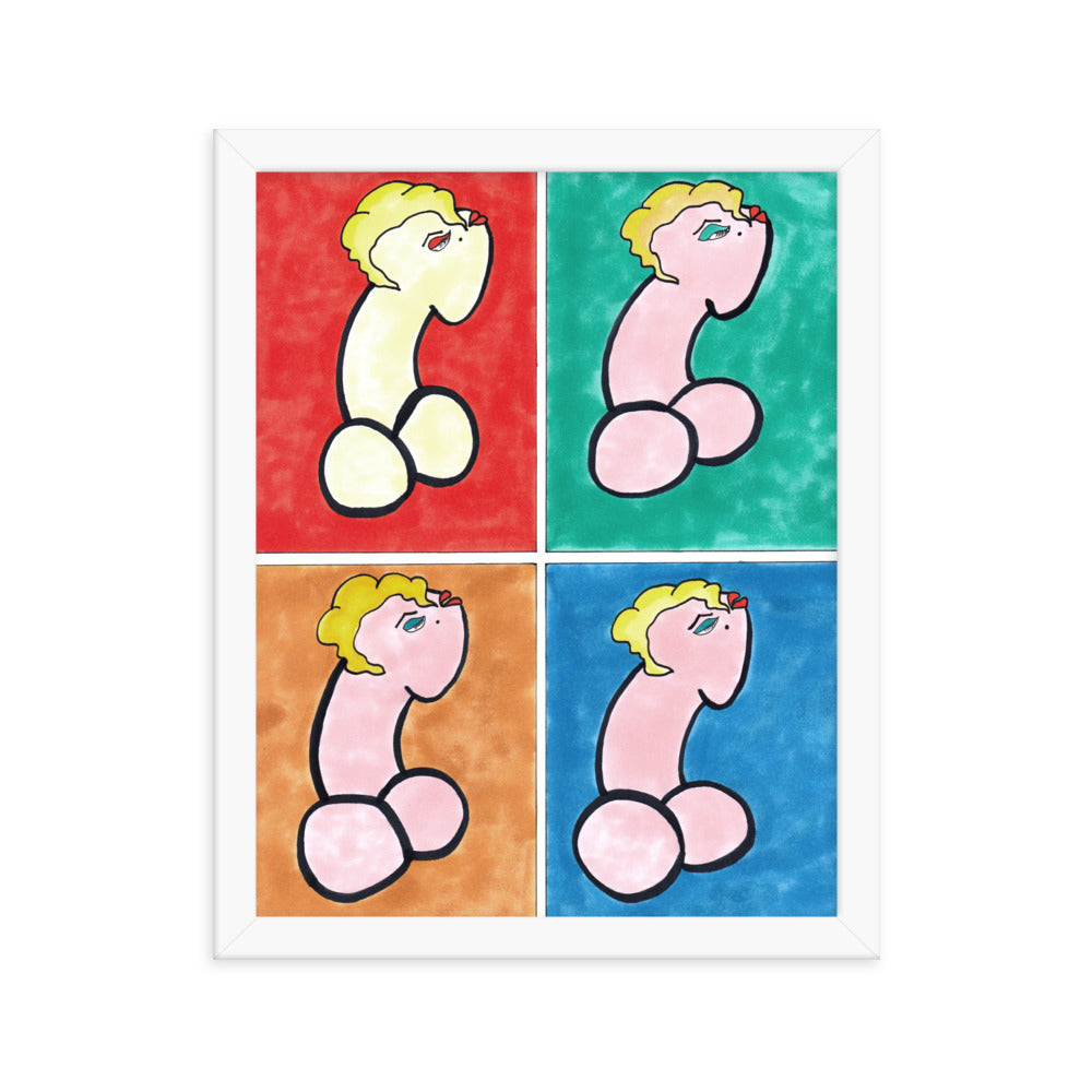 "Marilyn" framed poster