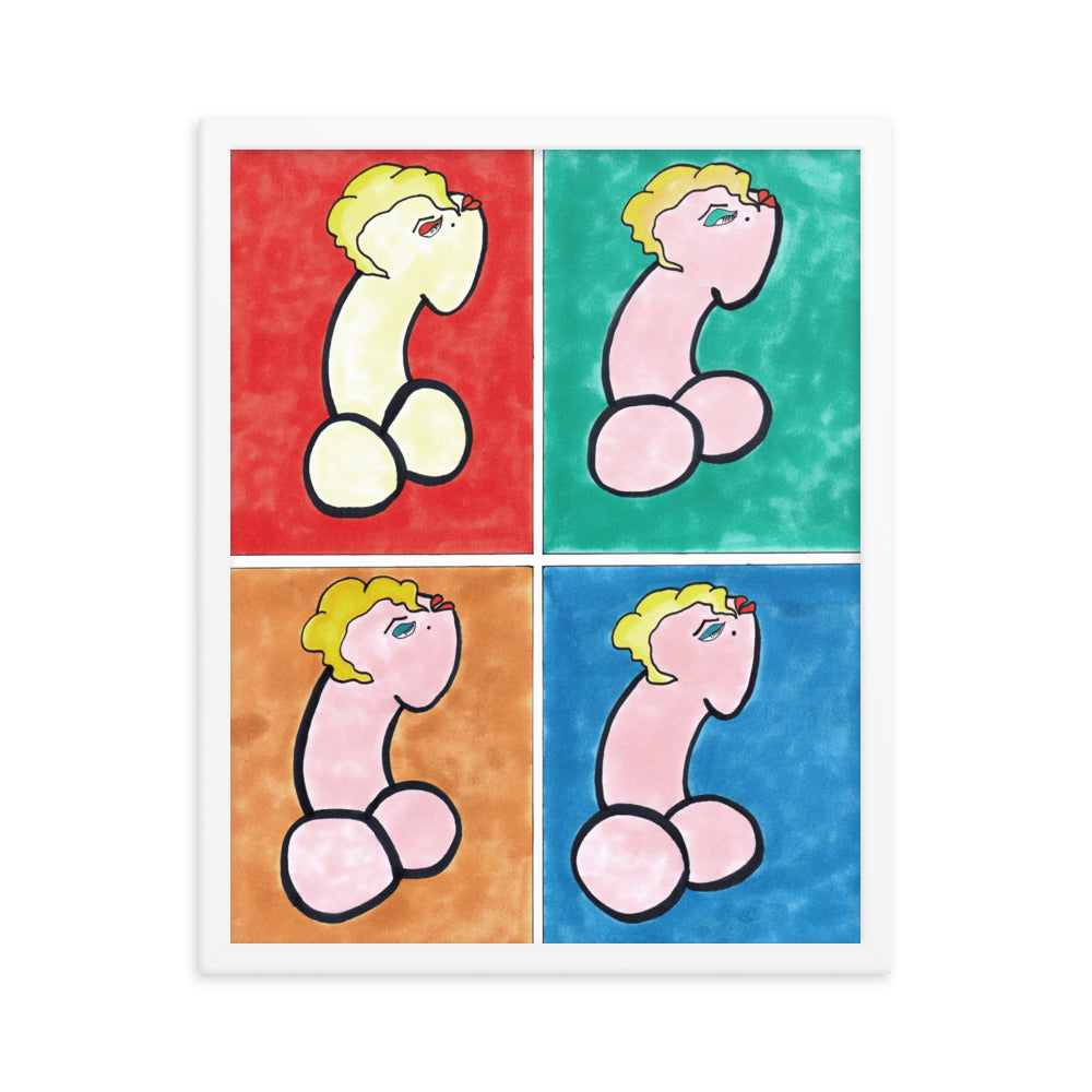 "Marilyn" framed poster