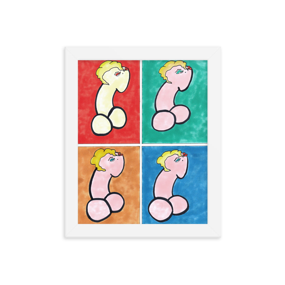 "Marilyn" framed poster