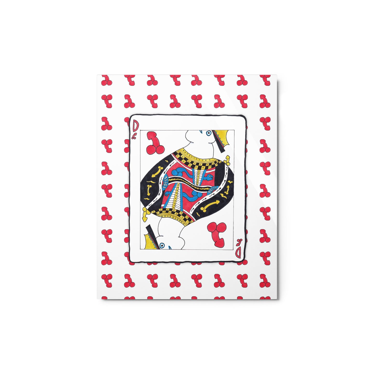 "Playing Card" metal print