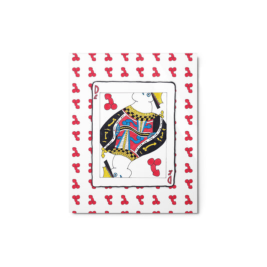 "Playing Card" metal print