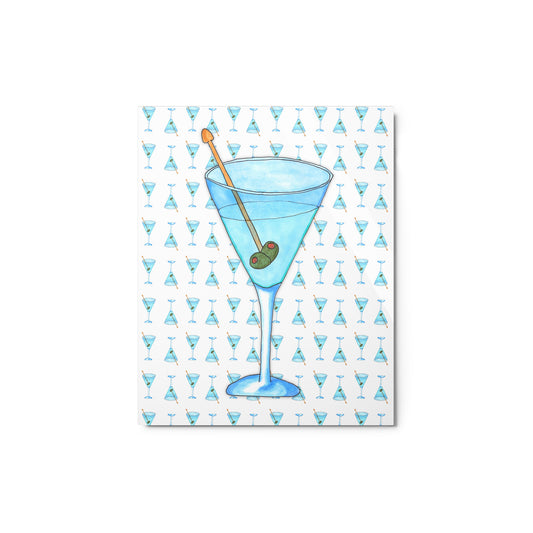 "Martini" metal print