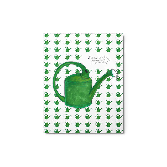 "Fake Plastic Trees" metal print