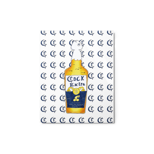 "La Pene Mas Fina" metal print