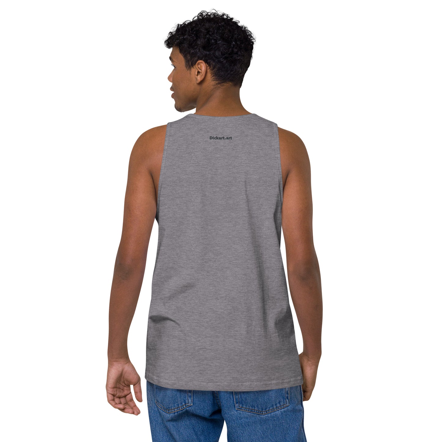 "Ceci n'est pas une pénis" Men’s premium tank top