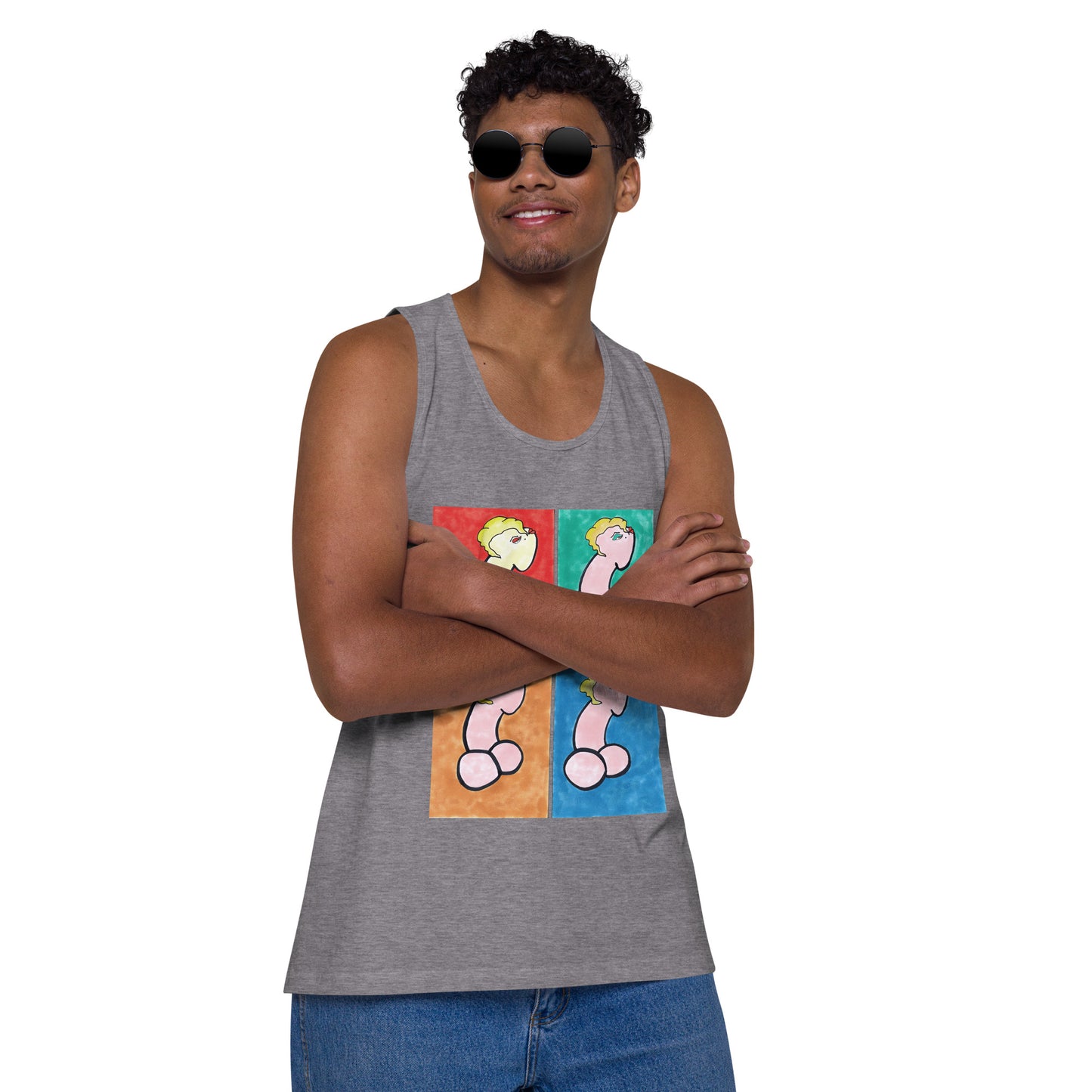 "Marilyn" Men’s premium tank top