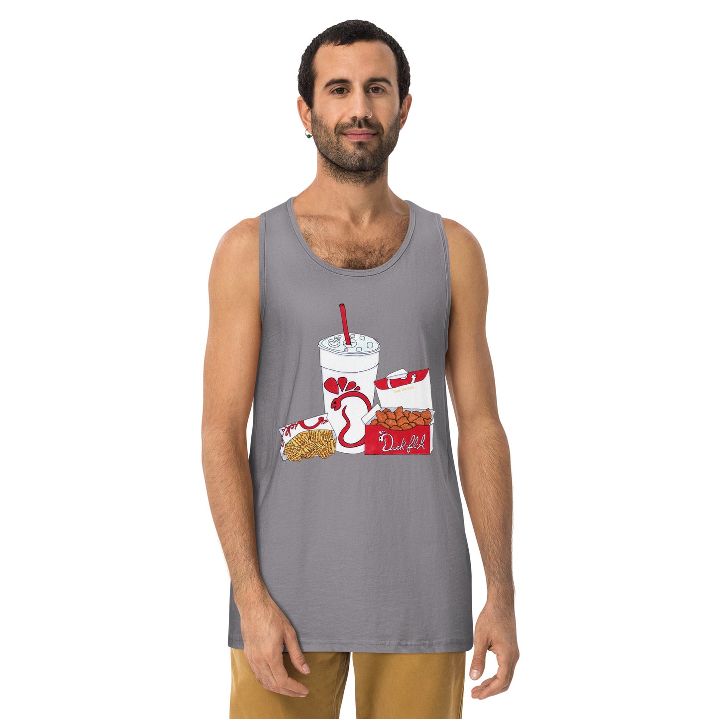 "Dick-fil-A" Men’s premium tank top
