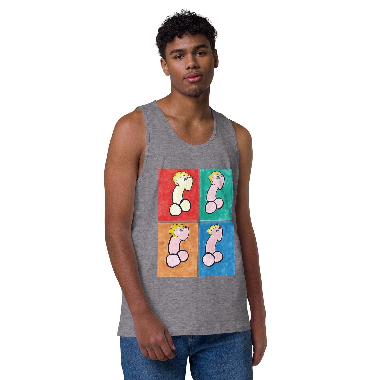 "Marilyn" Men’s premium tank top