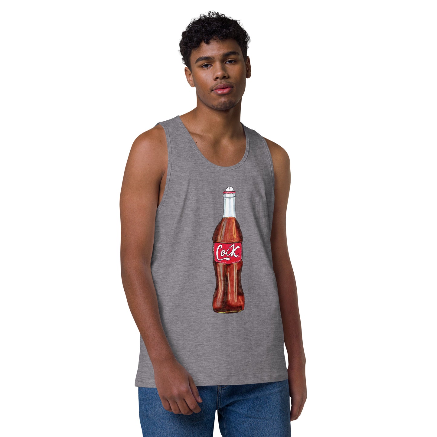 "Coke" Men’s premium tank top