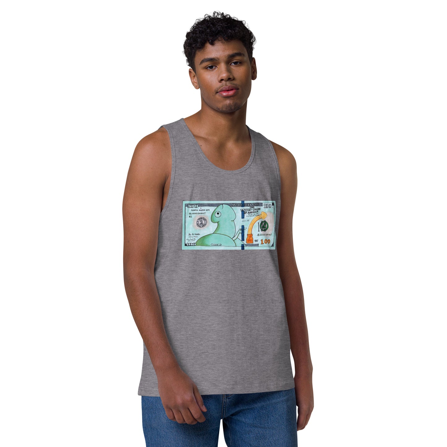 "Benjamin" Men’s premium tank top