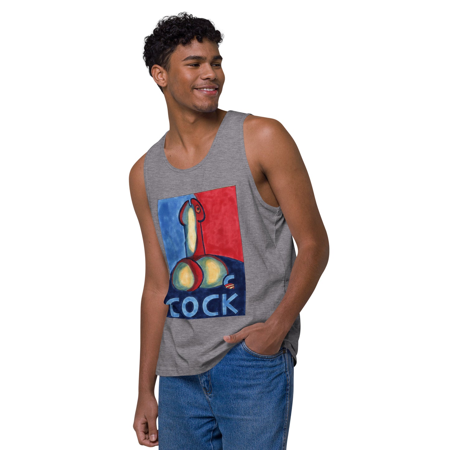 "Hope" Men’s premium tank top
