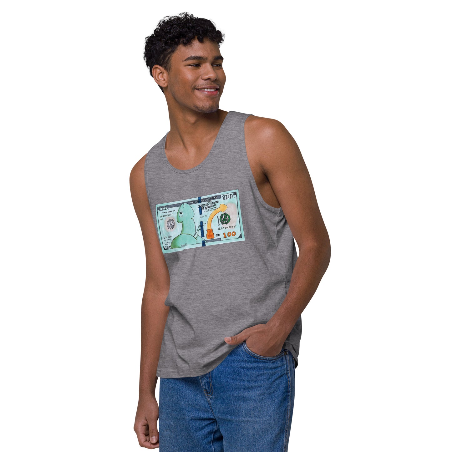 "Benjamin" Men’s premium tank top