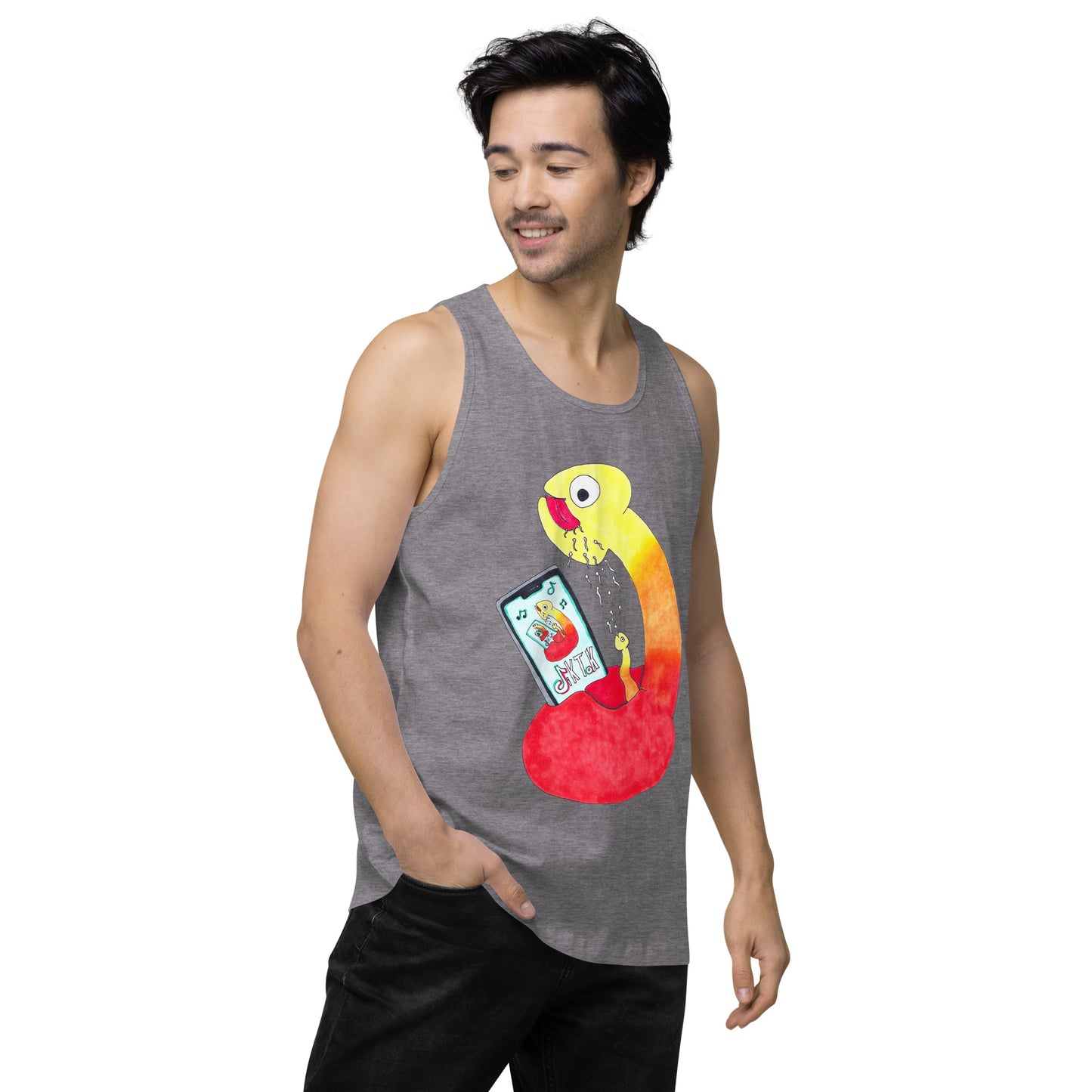 "Dik Tok" Men’s premium tank top