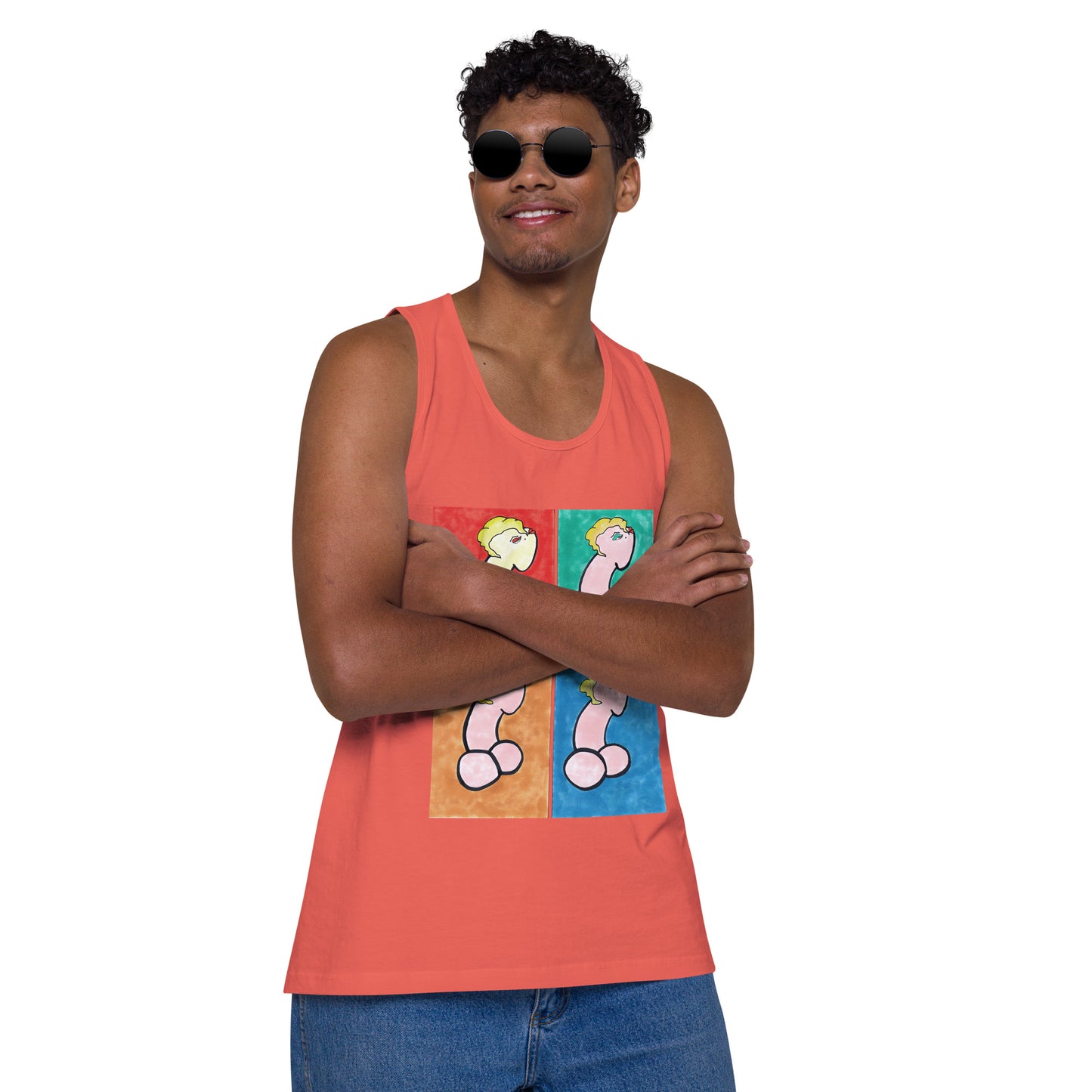 "Marilyn" Men’s premium tank top