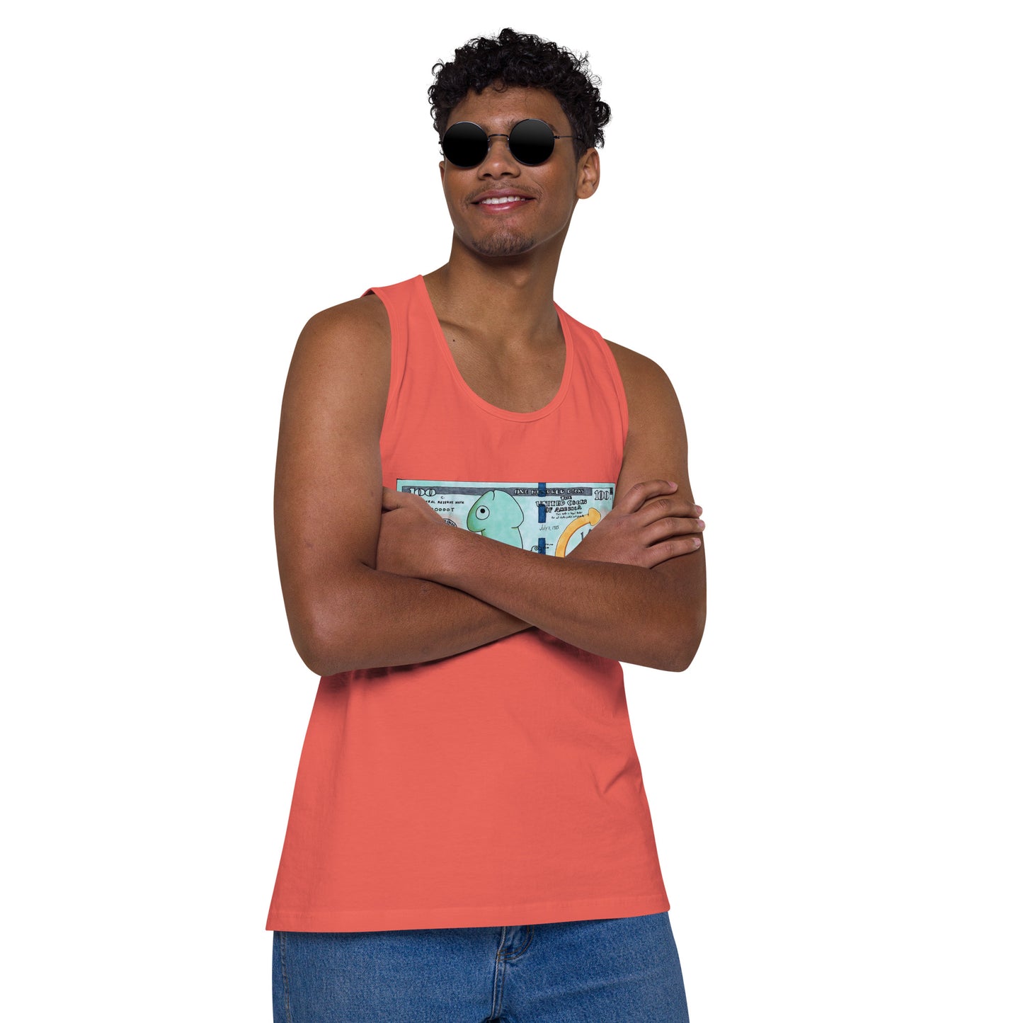 "Benjamin" Men’s premium tank top