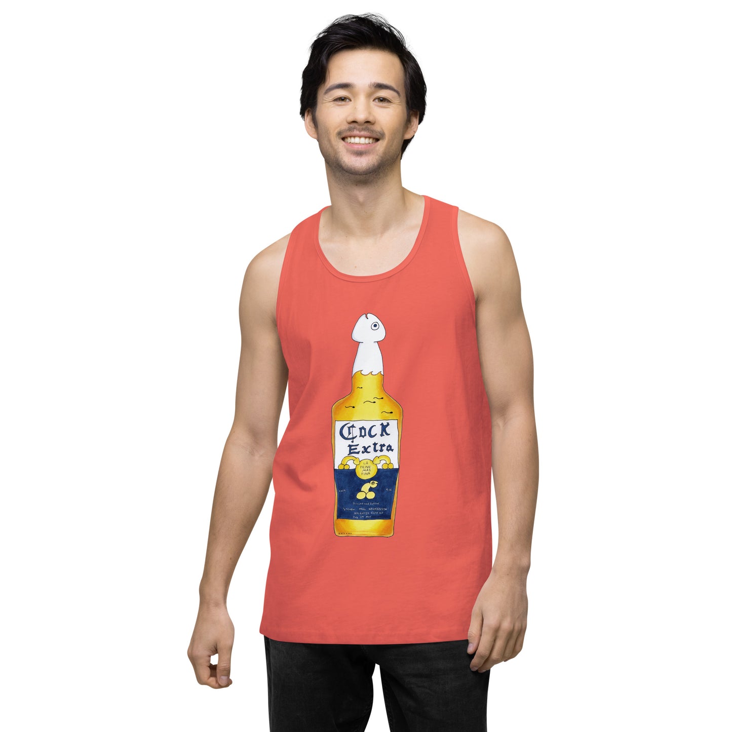 "La Pene Mas Fina" Men’s premium tank top