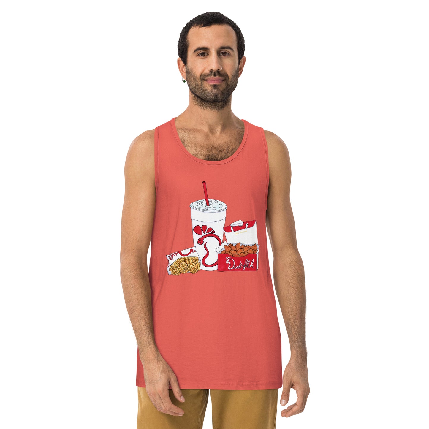 "Dick-fil-A" Men’s premium tank top