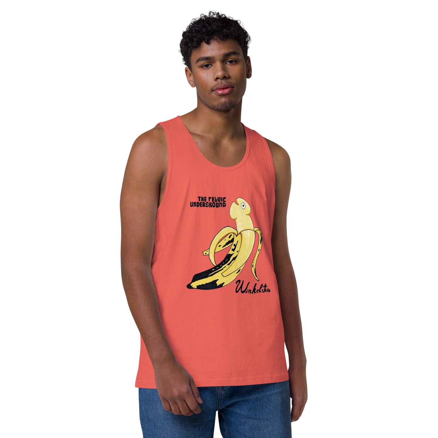 "The Pelvic Underground" Men’s premium tank top