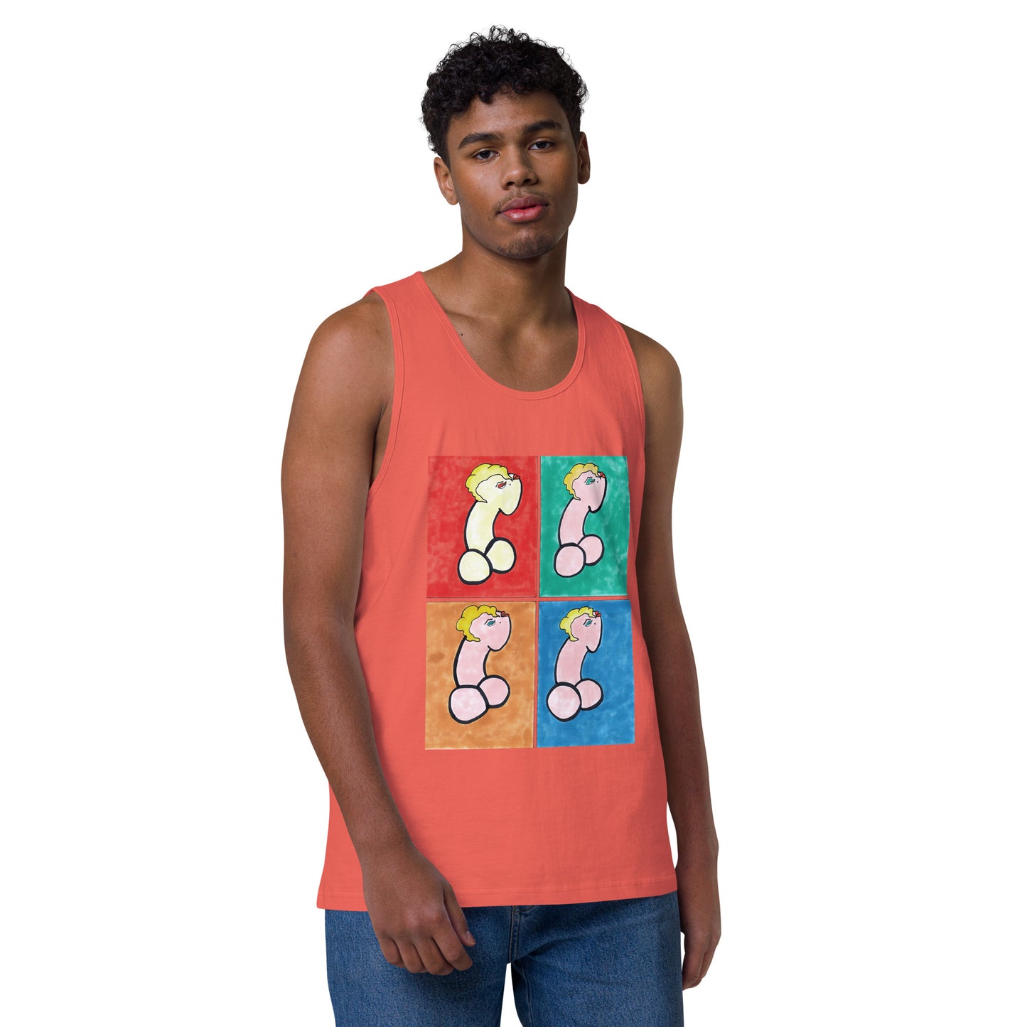 "Marilyn" Men’s premium tank top
