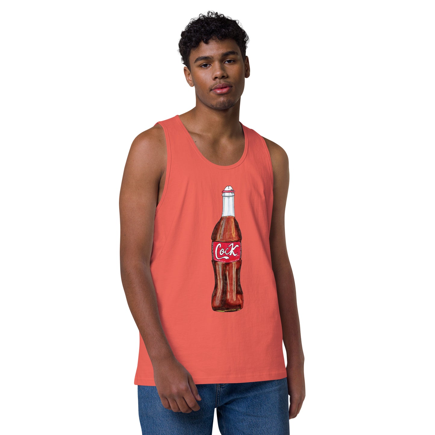 "Coke" Men’s premium tank top