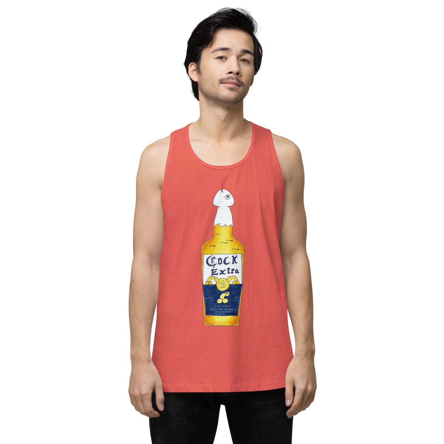 "La Pene Mas Fina" Men’s premium tank top