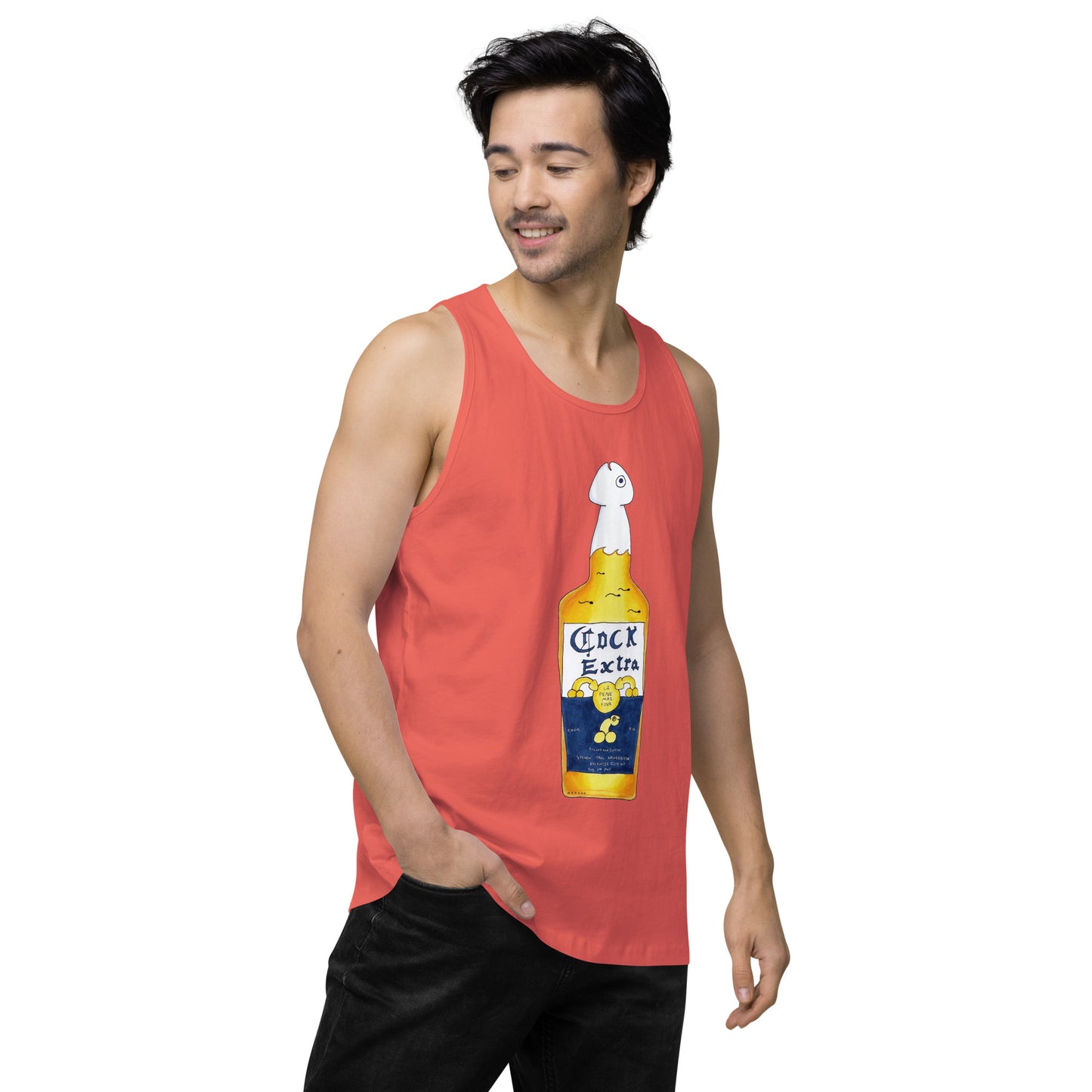 "La Pene Mas Fina" Men’s premium tank top