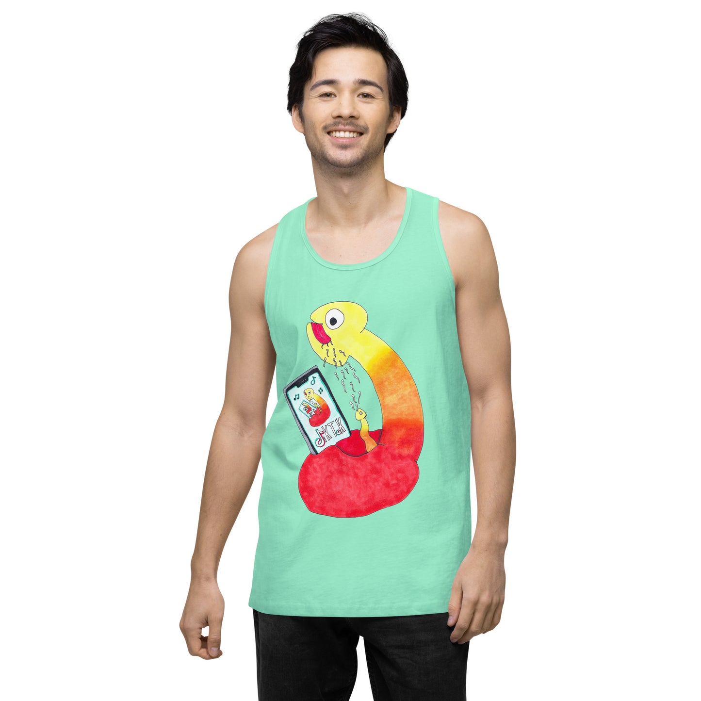 "Dik Tok" Men’s premium tank top