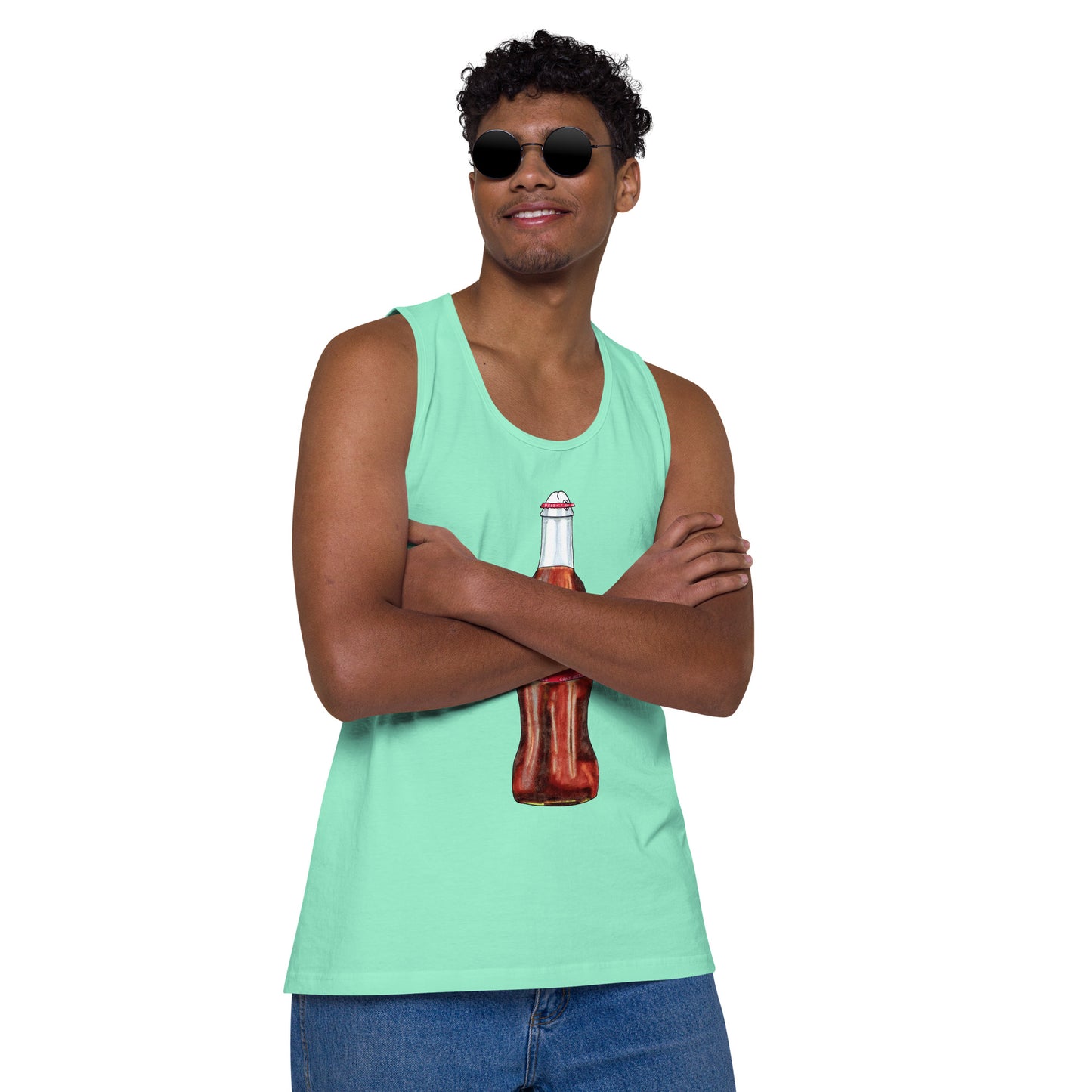 "Coke" Men’s premium tank top