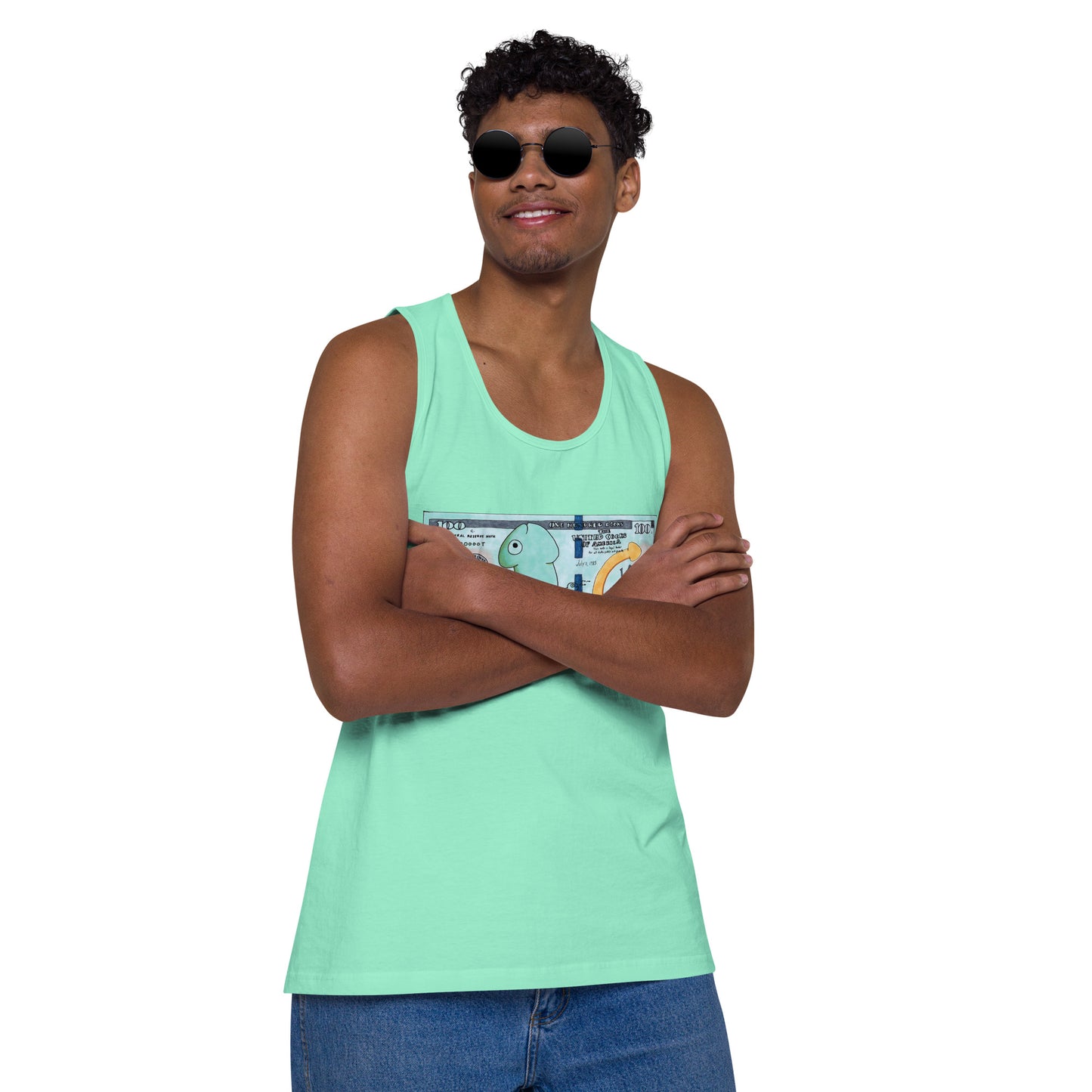 "Benjamin" Men’s premium tank top