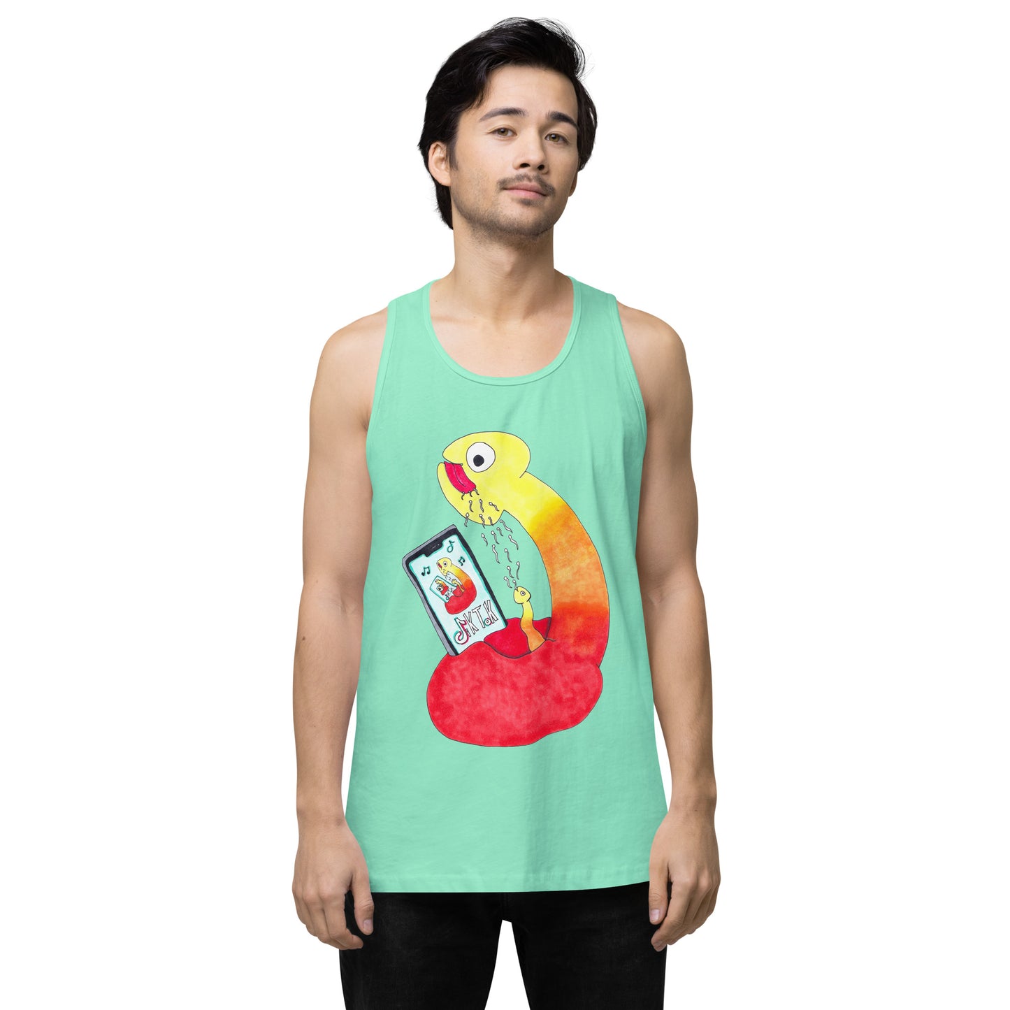 "Dik Tok" Men’s premium tank top