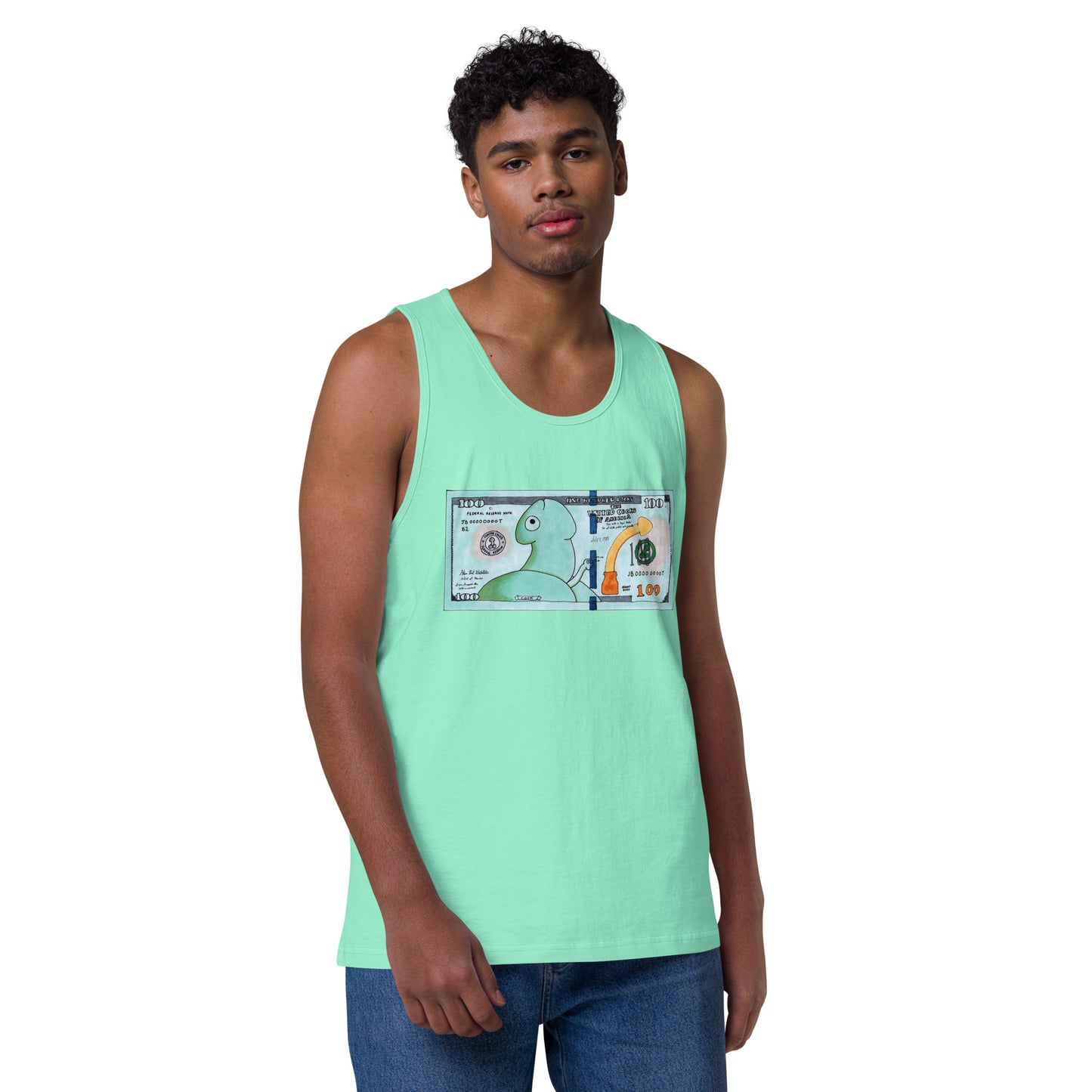 "Benjamin" Men’s premium tank top