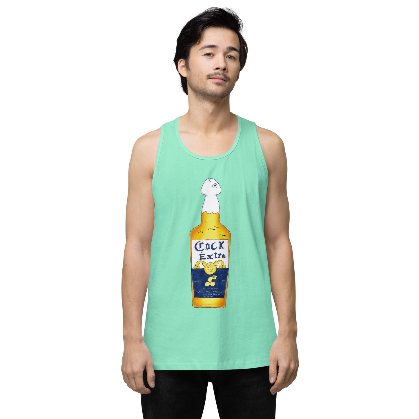 "La Pene Mas Fina" Men’s premium tank top