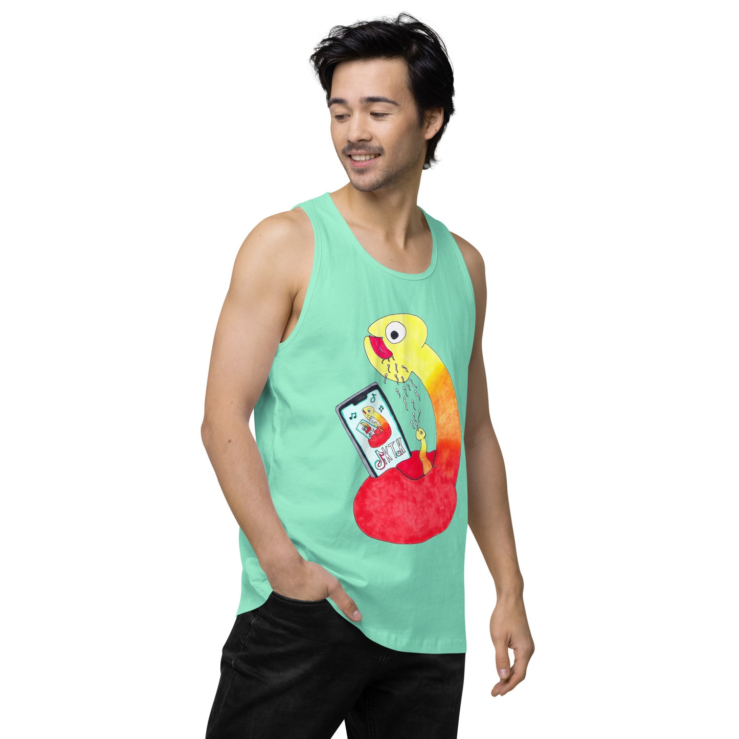 "Dik Tok" Men’s premium tank top