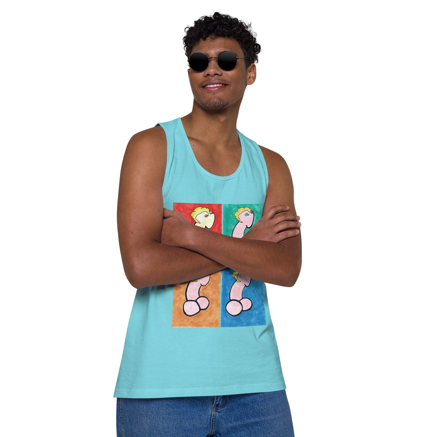 "Marilyn" Men’s premium tank top