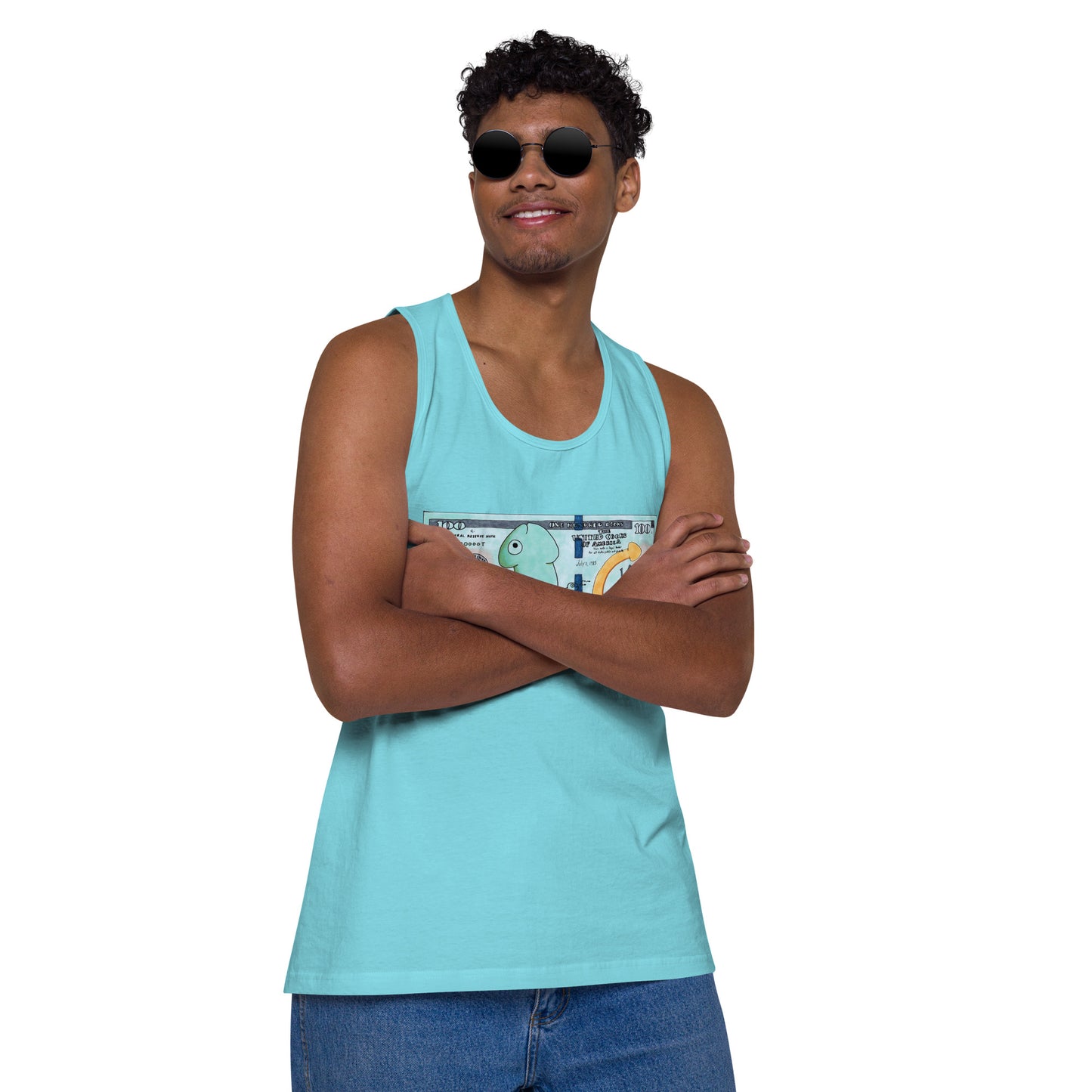 "Benjamin" Men’s premium tank top