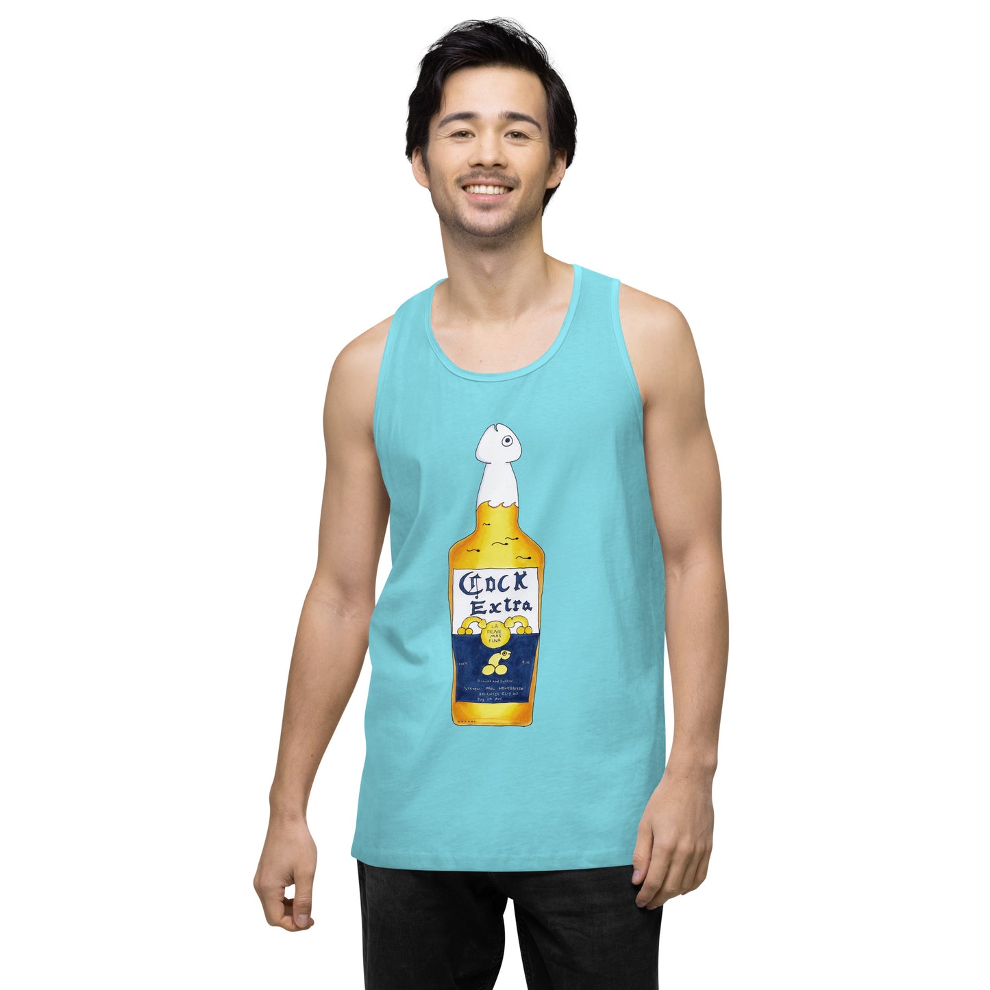 "La Pene Mas Fina" Men’s premium tank top