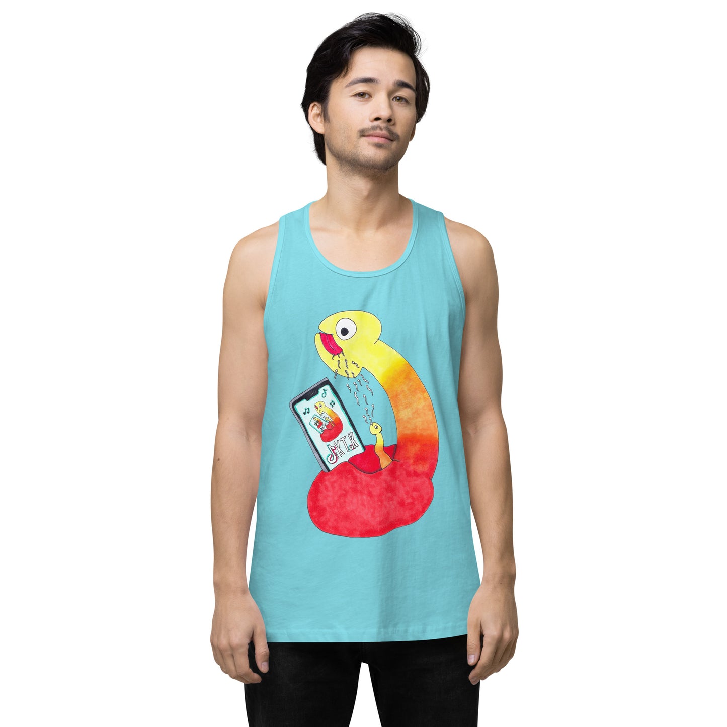 "Dik Tok" Men’s premium tank top
