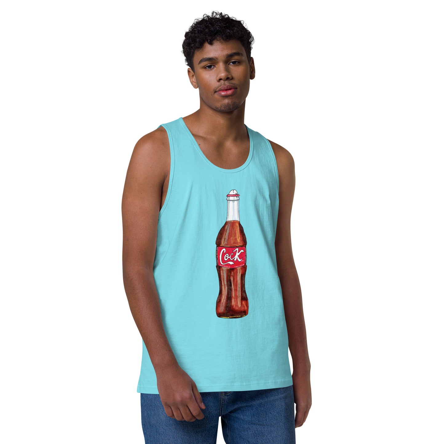 "Coke" Men’s premium tank top