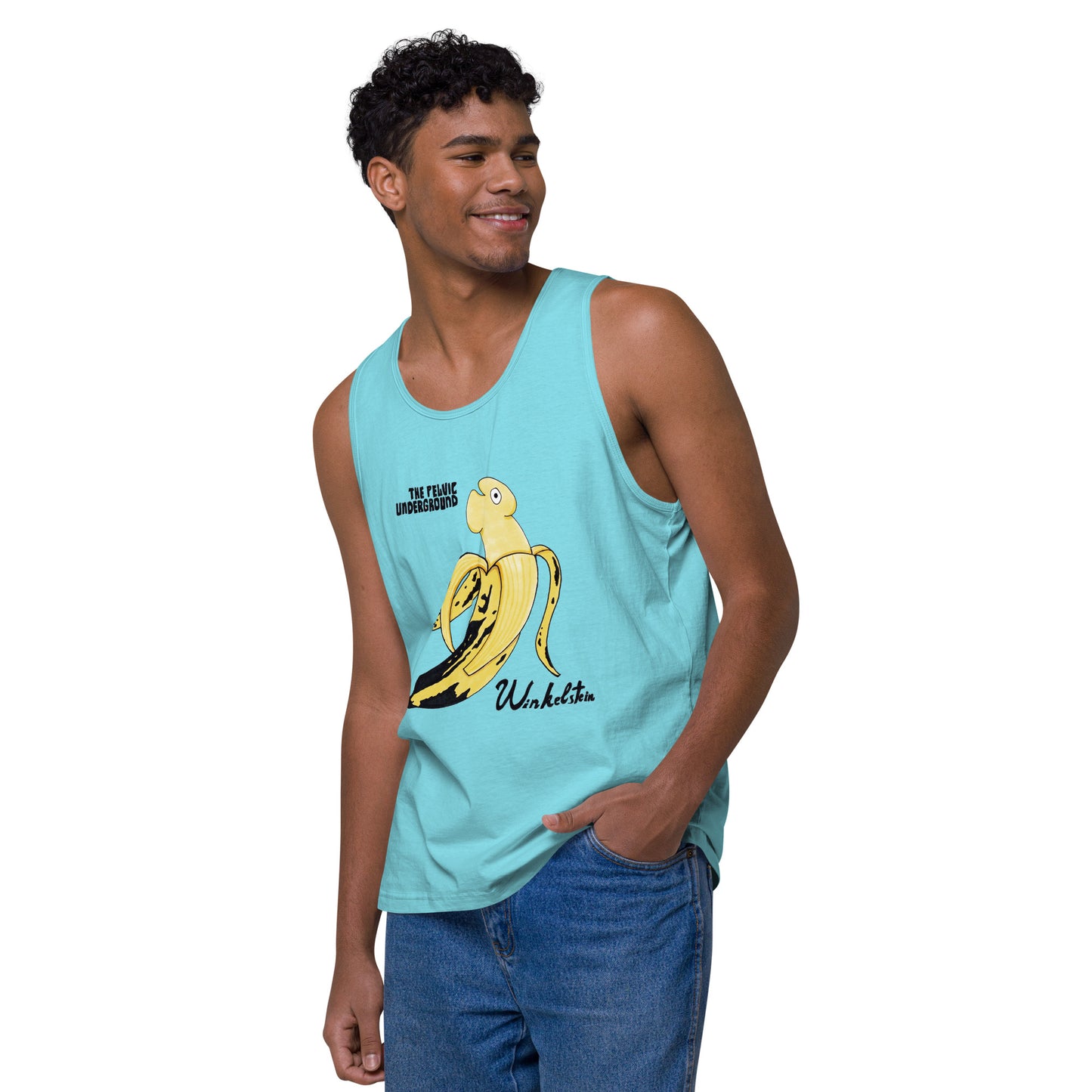 "The Pelvic Underground" Men’s premium tank top