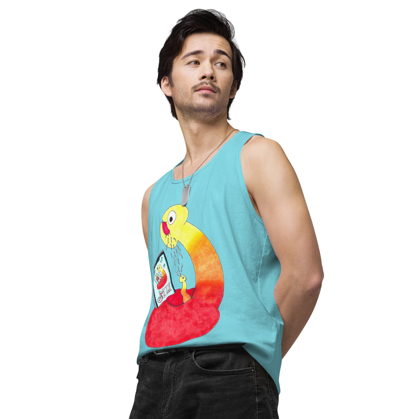 "Dik Tok" Men’s premium tank top