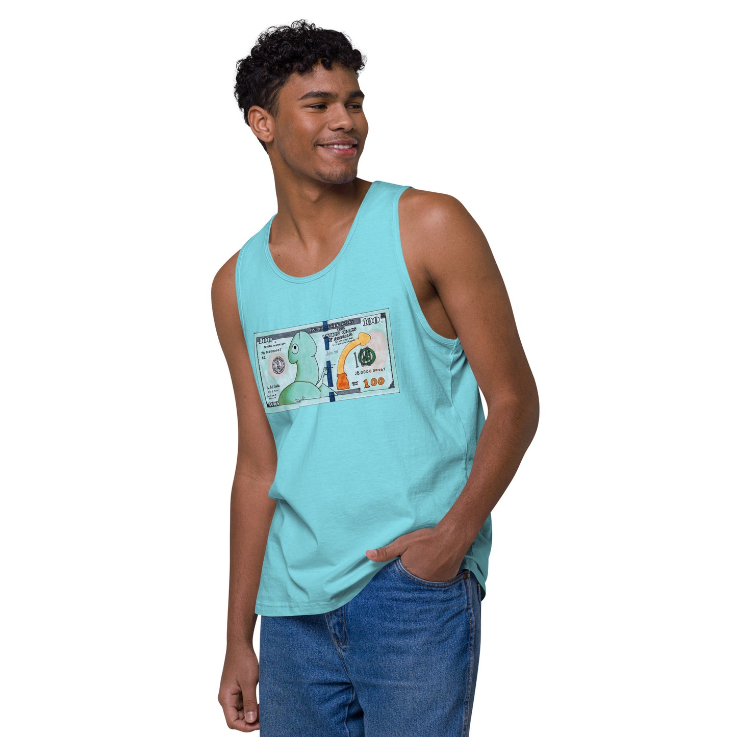 "Benjamin" Men’s premium tank top