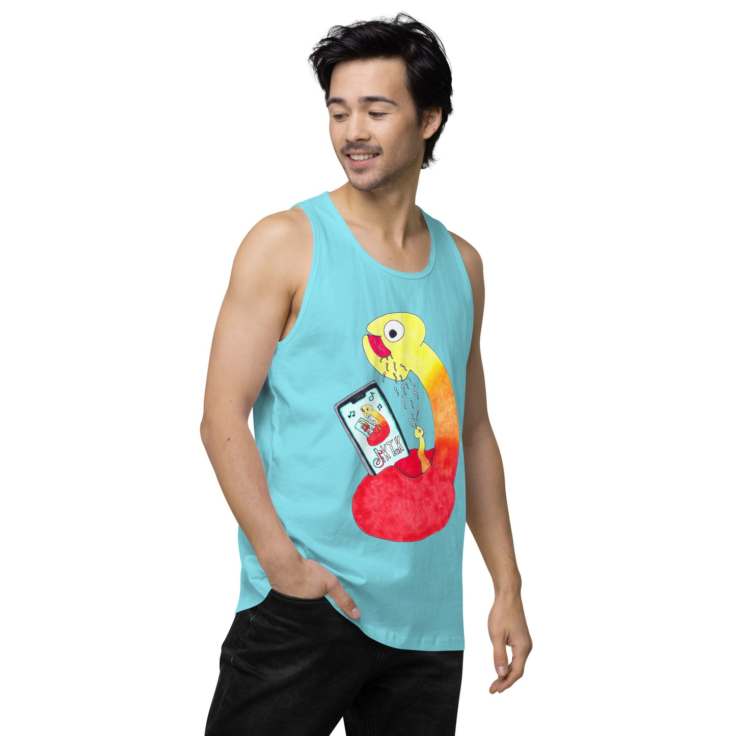 "Dik Tok" Men’s premium tank top