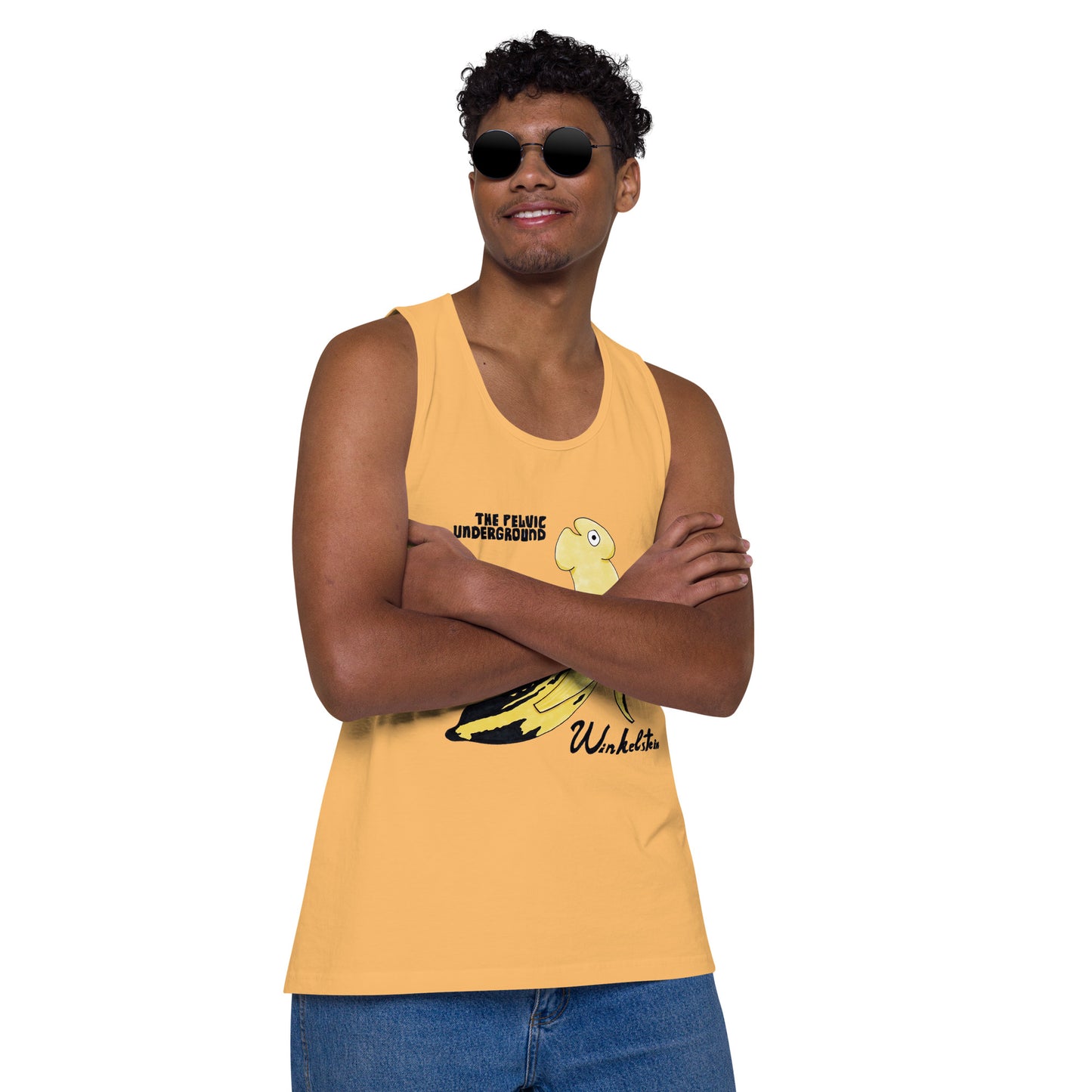 "The Pelvic Underground" Men’s premium tank top