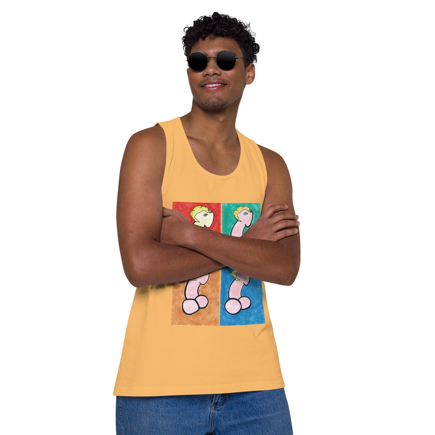 "Marilyn" Men’s premium tank top