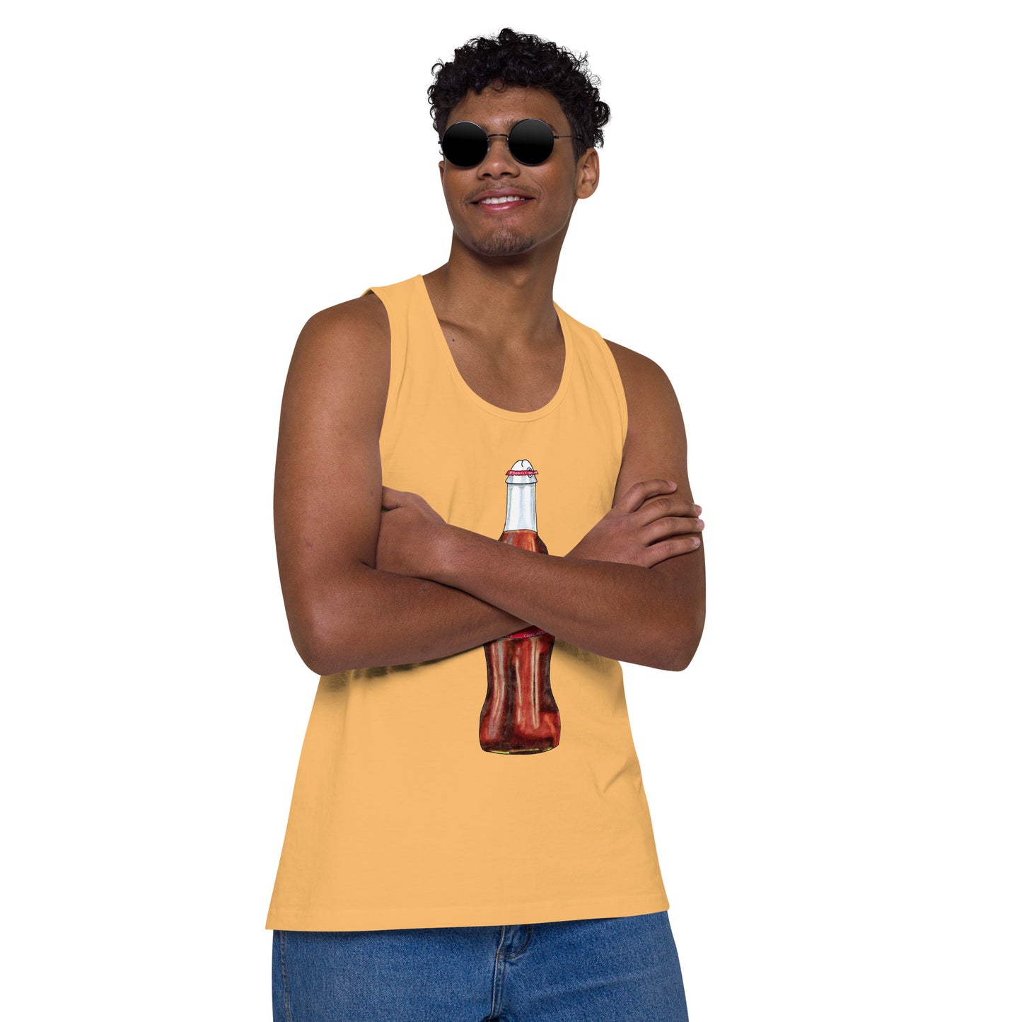 "Coke" Men’s premium tank top