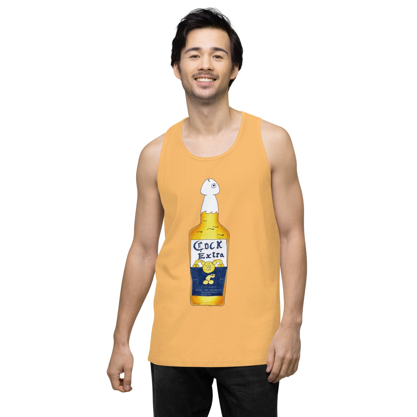 "La Pene Mas Fina" Men’s premium tank top