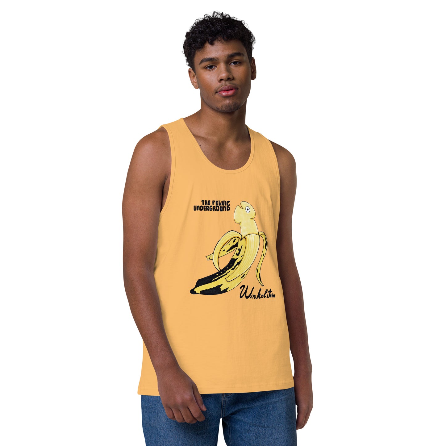 "The Pelvic Underground" Men’s premium tank top